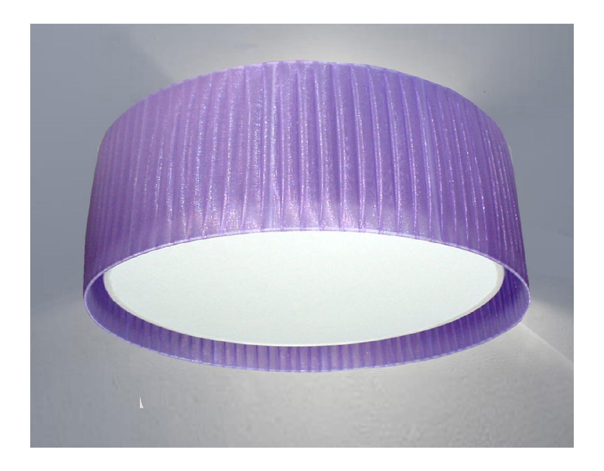 Plafoniera da soffitto 50 cm nero