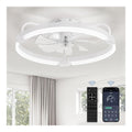 Ventilatore da soffitto con luce 51 cm dimmerabile rame
