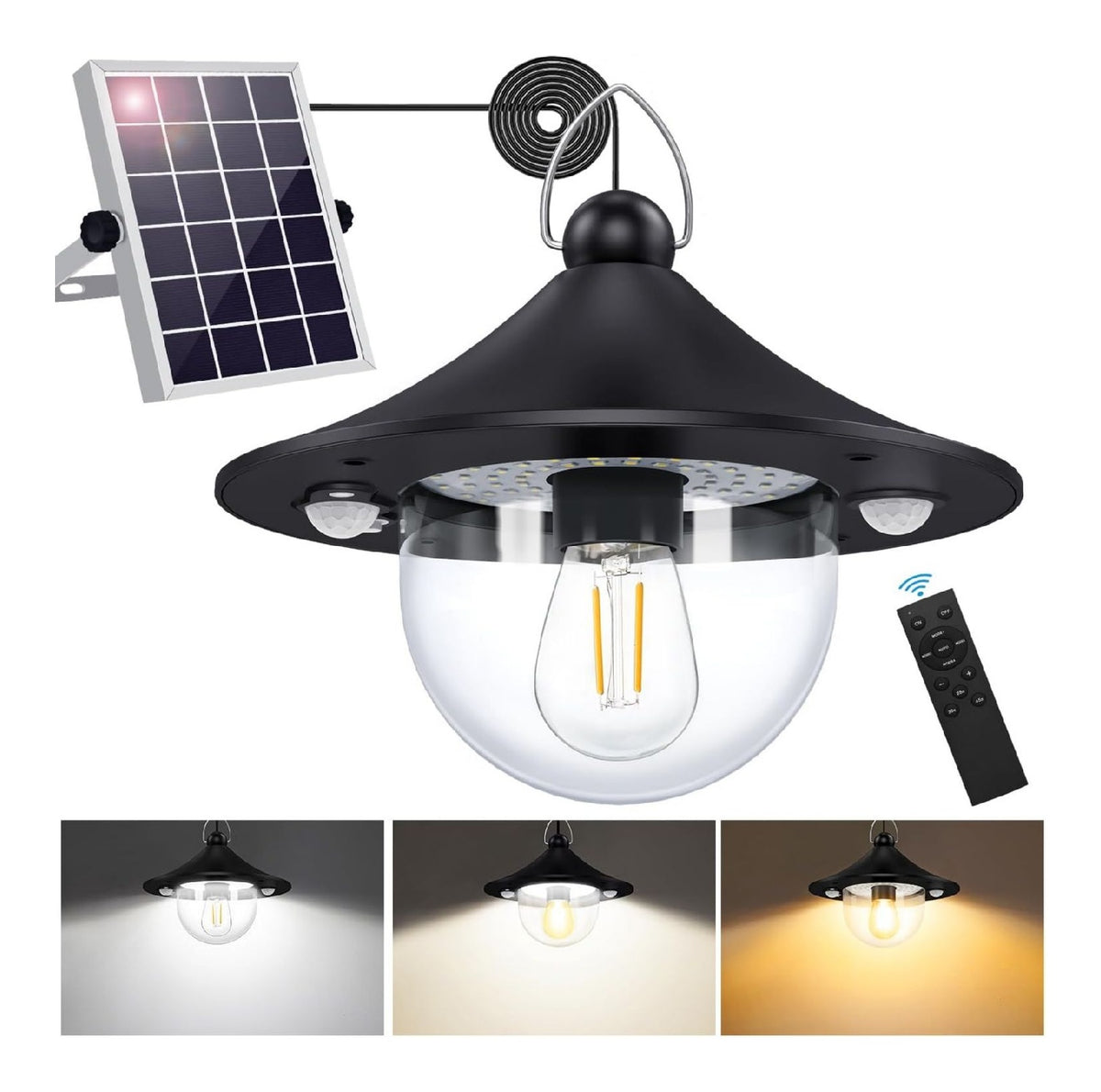 Lampada da esterno Luce solare capannone esterno interno