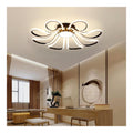 Plafoniera da soffitto Plafoniera nera forma fiore dimmerabile nero