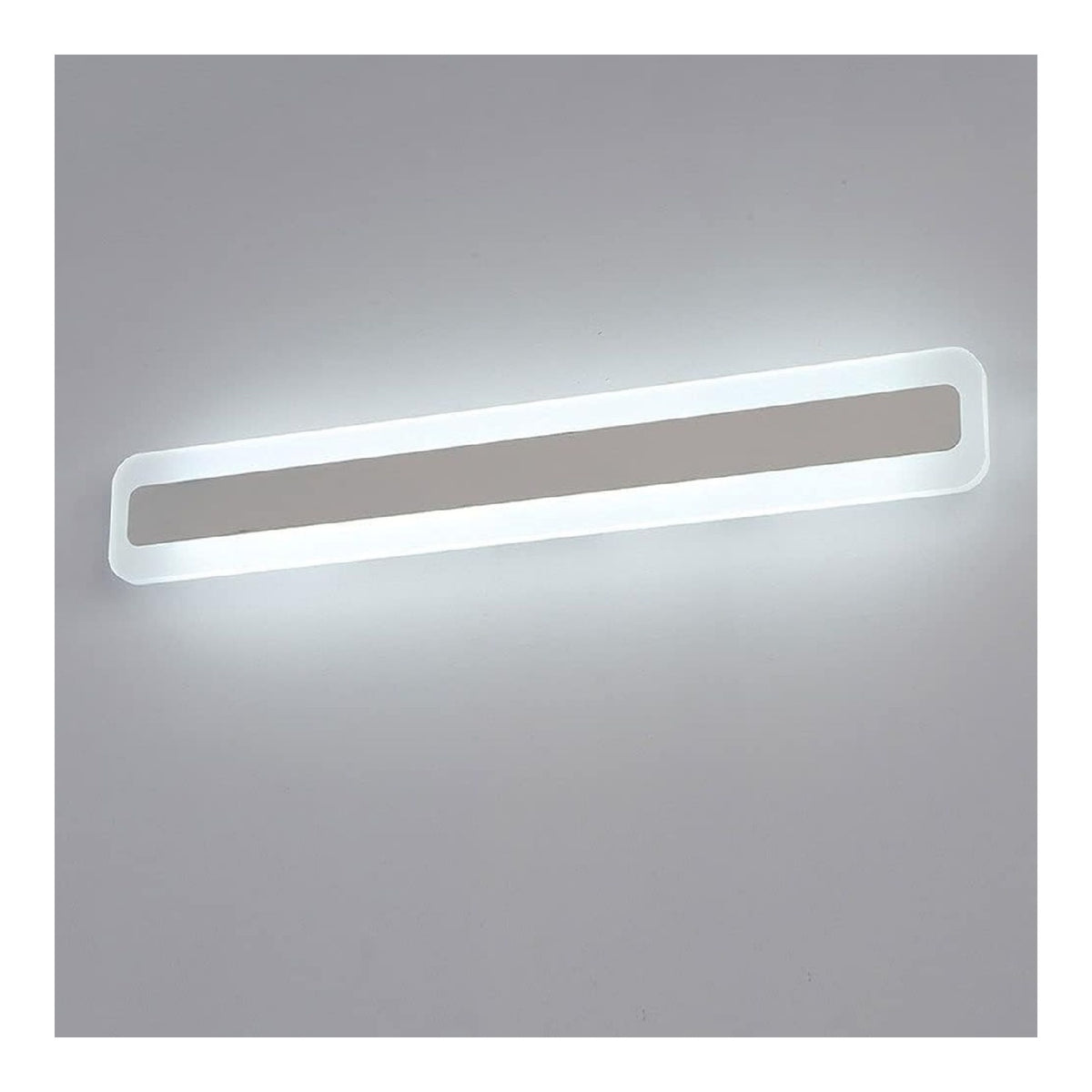Applique da parete 1200 cm LED integrato nero