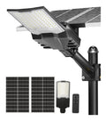 Lampada da esterno regolabile con telecomando nero