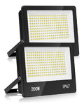 Led integrato spot luminoso in alluminio nero