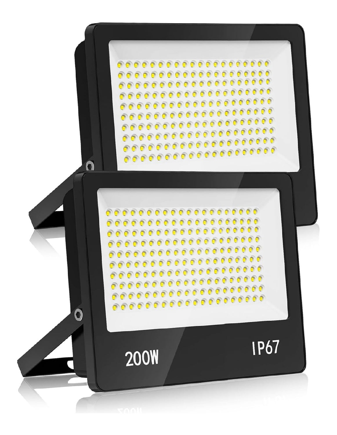 Led integrato spot luminoso in alluminio nero