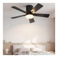 Regolabile ventilatore da soffitto con luce con telecomando oro
