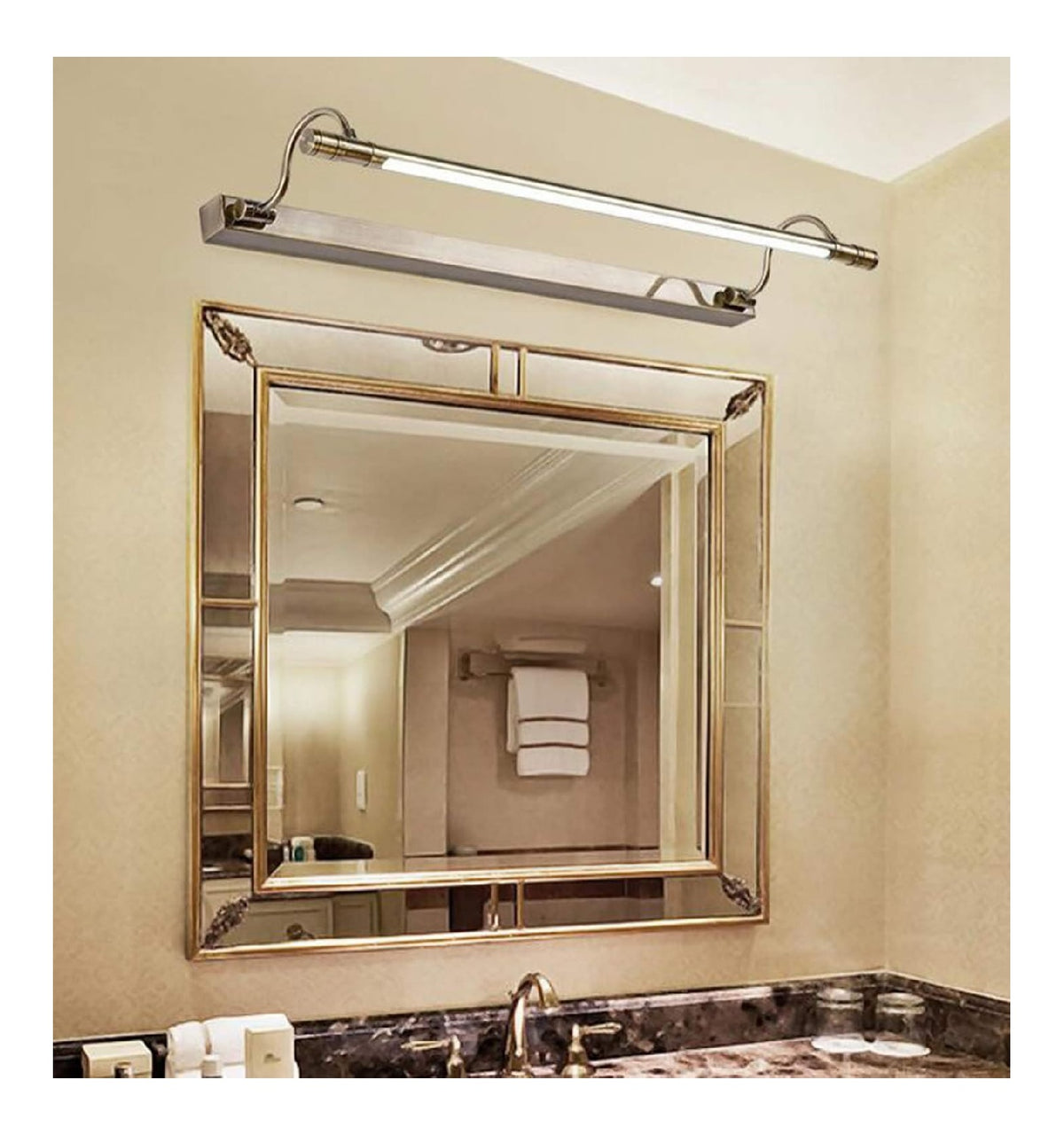 Applique da parete Lampada Specchio Bagno Stile Americano
