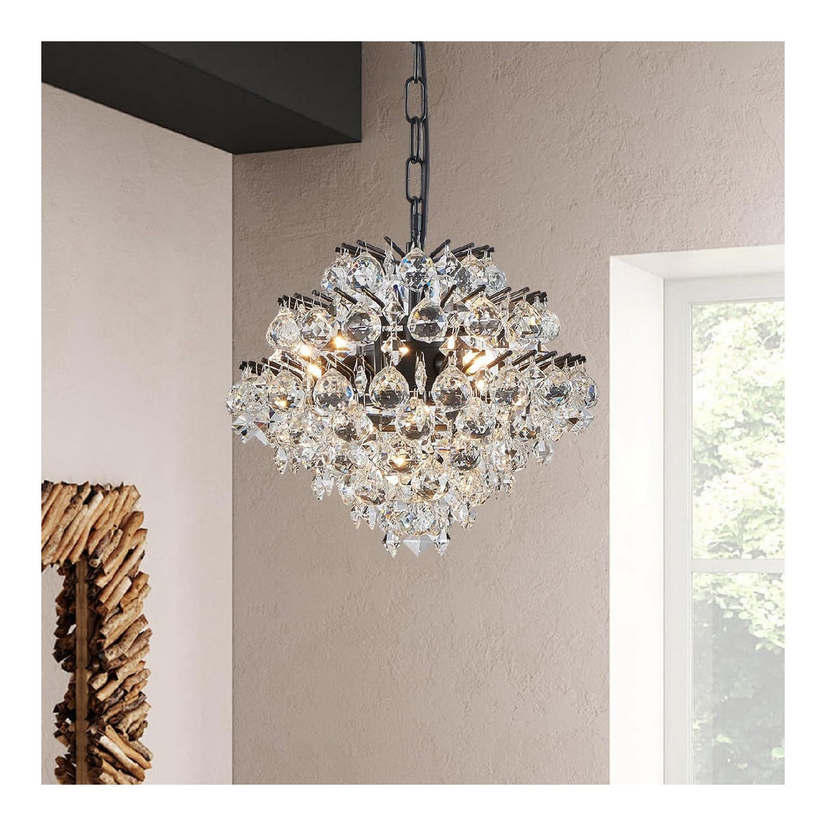 Plafoniera da soffitto 28 cm dimmerabile nero