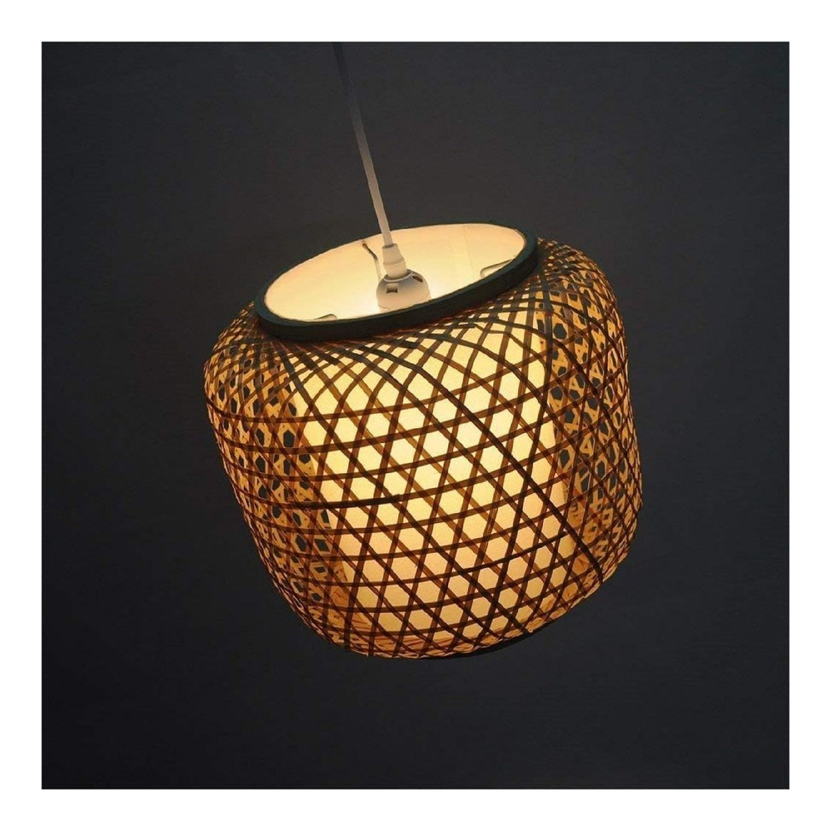 Lampada a sospensione 30 cm LED integrato verde