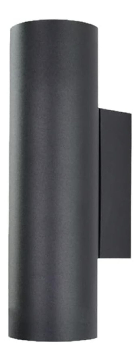 Applique da parete 20 cm in alluminio nero