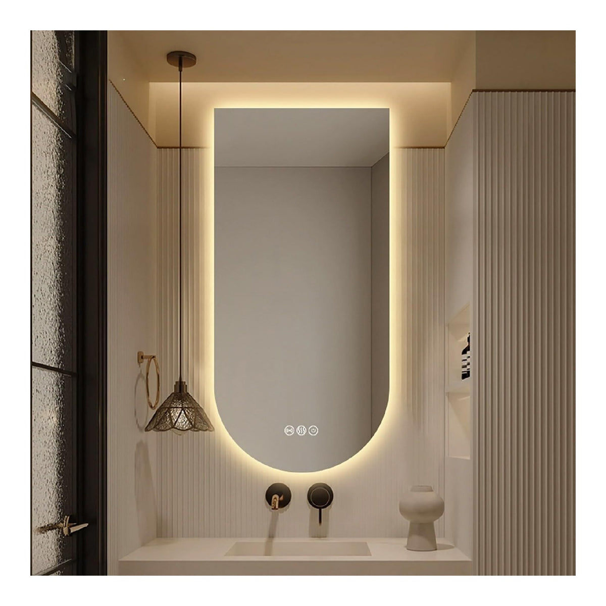 Applique da parete dimmerabile LED integrato rame