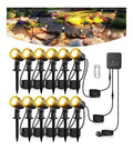 Spot luminoso orientabile con telecomando bianco