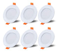 Faretto orientabile dimmerabile 6 luci bianco